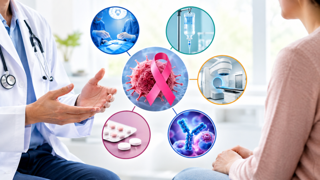 Treatment Options for Different Cancers
