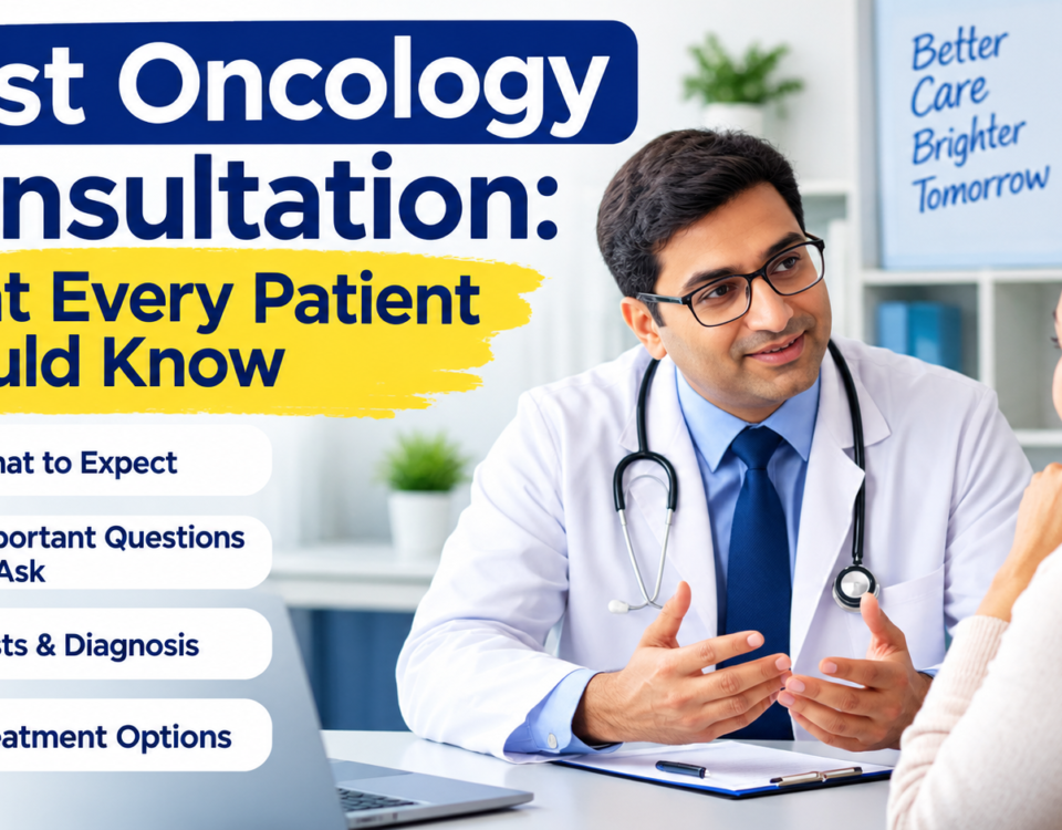 first oncology consultation